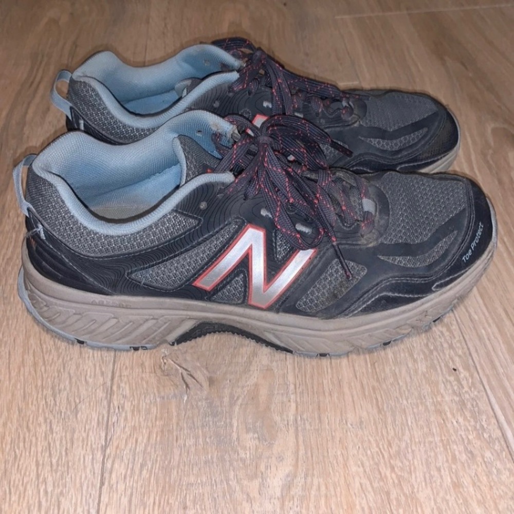 New Balance acteva all terrain grey blue 510 v4 tennis shoes